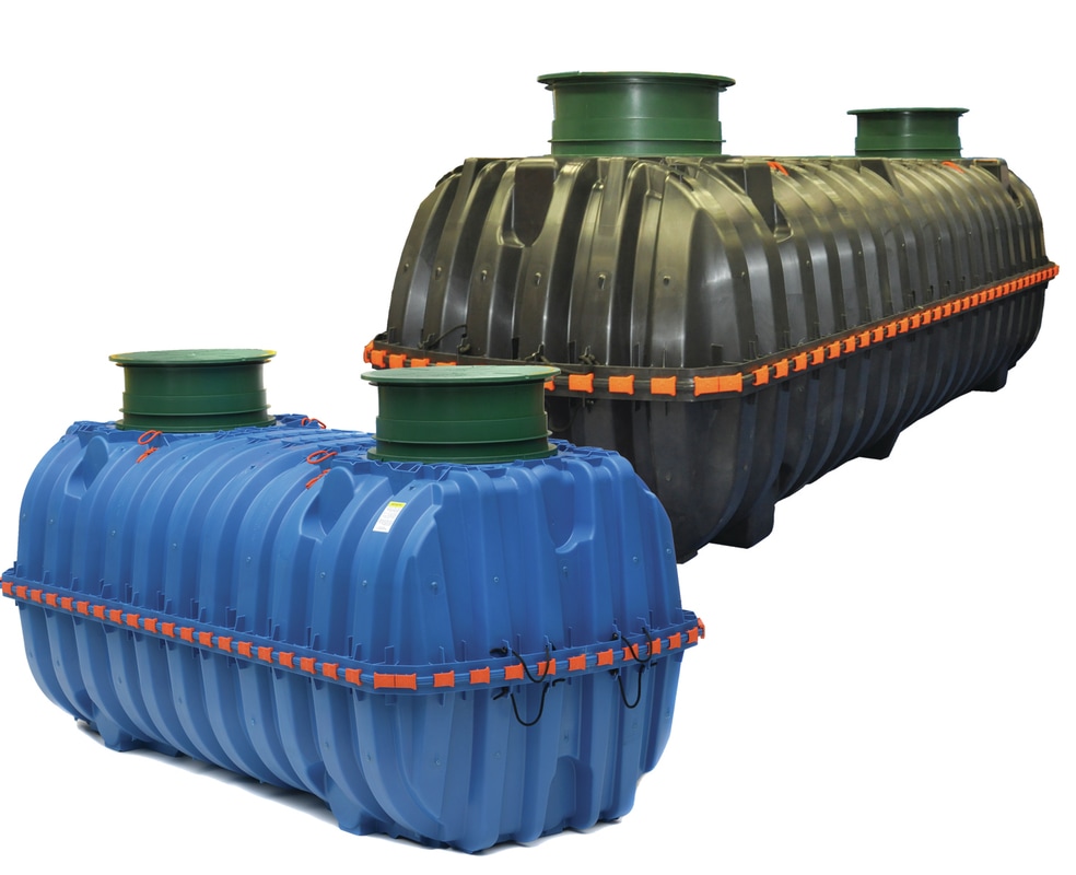 Rainwater harvesting tanks